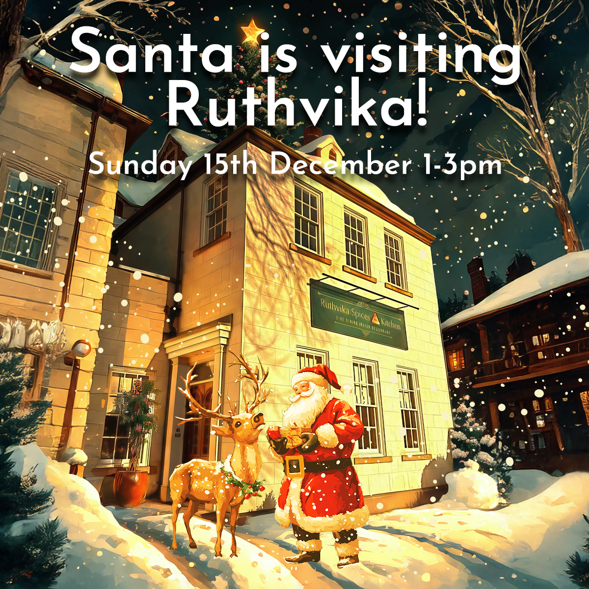 Santa's Coming to Ruthvika!